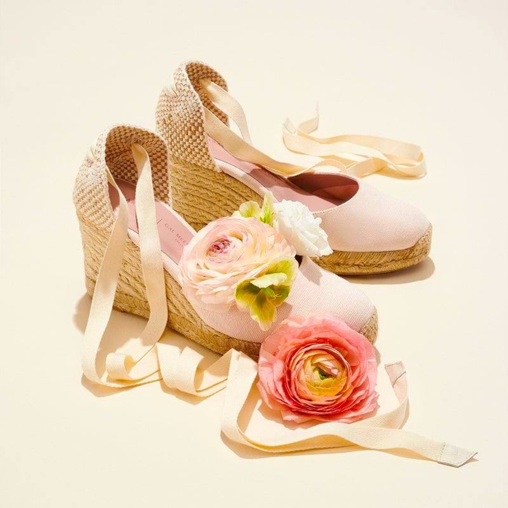 LAST CHANCE | Gal Meets Glam X Margaux Collection | Lace Up Espadrilles | sz 39